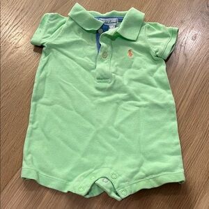 Ralph Lauren Green Kids One Piece